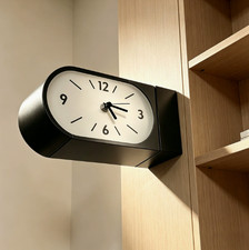 Dual-Sided Pendulum Wall Clock, New Modern Mi...