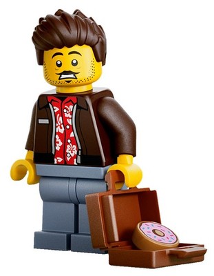 LEGO® - Minifigs - City - cty2036 - Kunde der Autowschanlage (60498)