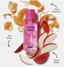 Victoria  s Secret PINK Fresh  Clean Fragrance Mist 8.4oz Body Spray New