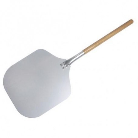 Cenedese PL28 Pala per Pizza Quadrata 28x28 Lunghezza con Manico 58 Cm
