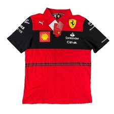 Scuderia Ferrari Team Men's Polo Shirt Puma F1 2022 New Tags Med