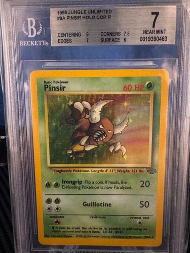 Pinsir (Unlimited) graded BGS 7 for sale on eBay