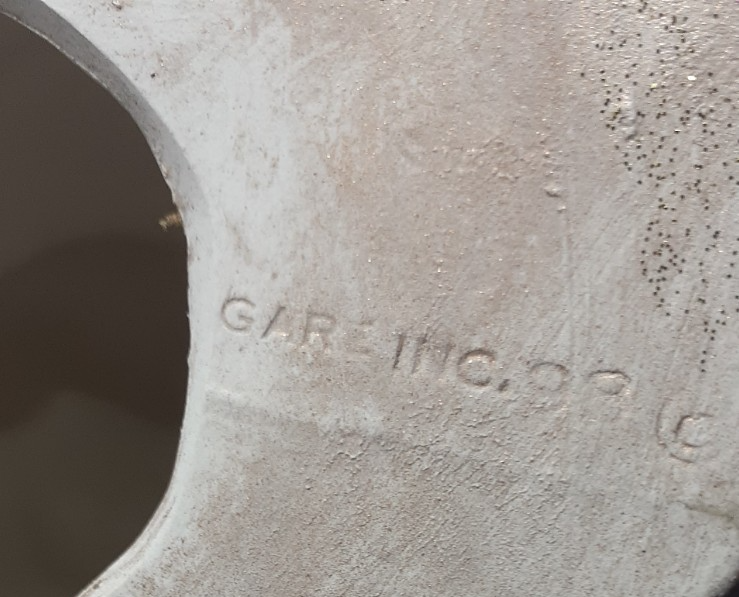 Vintage Gare Inc 1998 Ceramic Christmas Bear Statue Festive Home Decor