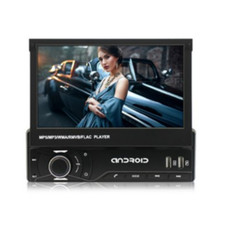 7inch Car Stereo Radio GPS BT WIFI USB HD Retractable Screen DVD Player 1+16G