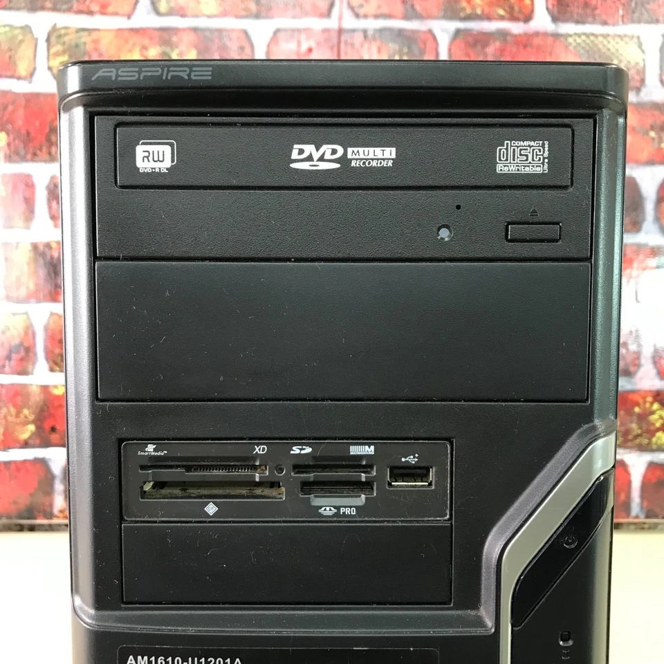 Acer PC for Retro Gaming Pentium 1.60GHz 1GB RAM 250GB HDD Windows 7 Pro 64-Bit - Image 3 of 4