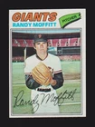 1977 TOPPS #464  Randy Moffitt  SAN FRANCISCO GIANTS  EX-MINT+   A