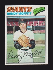 1977 TOPPS #464 Randy Moffitt SAN FRANCISCO GIANTS EX-MINT+ A