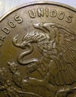 1967 Mexico Cinco Centavos Actual Coin .  3.98 Grams — photo 5