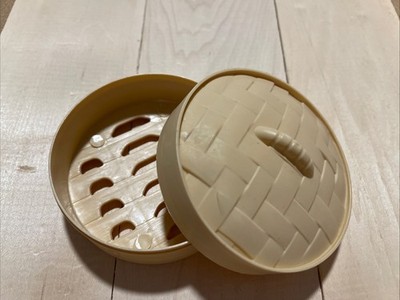 Takumo Squishy Dumpling steamer Fits 18'' AG OG doll 2pc Basket Lid Replacement