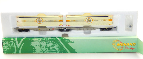 Mehano H0 55365 Doppel-Containertragwagen Warsteiner | Zustand: Gebraucht