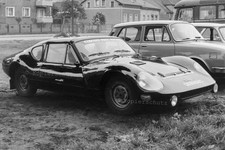 Foto 20x30cm + DDR Bernau Wartburg Melkus RS1000 ca. 1984 Curcuit P. Richard