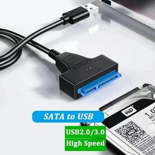 USB 3.0 to 2.5" SATA III Hard Drive Adapter Cable/UASP -SATA to USB3.0 Converter