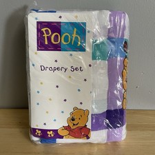 NWT VTG Disney Curtains Drapery 80 x63 Winnie the Pooh Tigger 1 Set