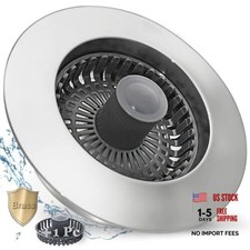3 in 1 Kitchen Sink Stopper, Pop Up Kitchen Sink Drain Strainer, with Silver