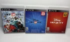 Disney Infinity Series PS3 (Sony PlayStation 3) 1.0, 2.0 and 3.0 (3 Games)