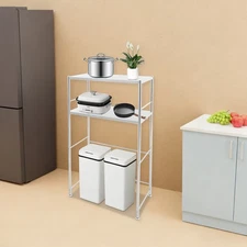 Stainless Steel Shelf, Kitchen Storage Shelves Storage Shelf for Kitchen, Garage