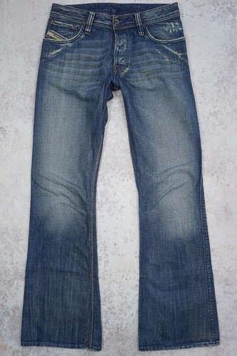 DIESEL ZAF 796 00796 BOOTCUT FLARE BUTTON JEANS DENIM W29 L34 29x34 29/34