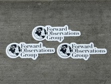 Forward Observations Group &ldquo;Global&rdquo; Decal FOG Sticker SupDef Superior