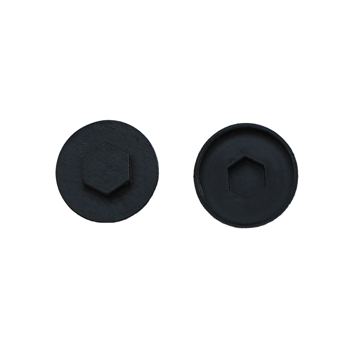 Jcp Fixings Black Cover Caps - 19mm - FJMFC19BL - Box of 1000