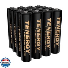 Tenergy Premium PRO Rechargeable AAA Batteries, High Capacity 110