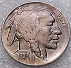1937 Philadelphia Mint Buffalo Nickel