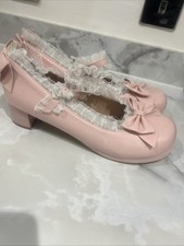 Süße babyrosa Cosplay Lolita