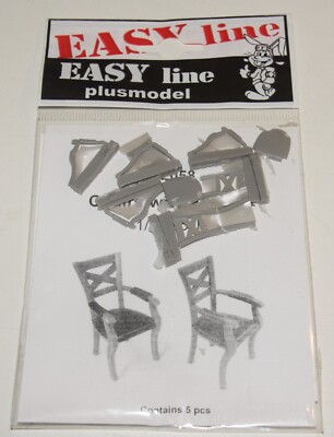 Plusmodel EL058 - Chairs with armrest , 1:35