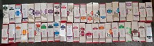 40+ Boxes Bar Style Color Coded Alphabetic Fi...