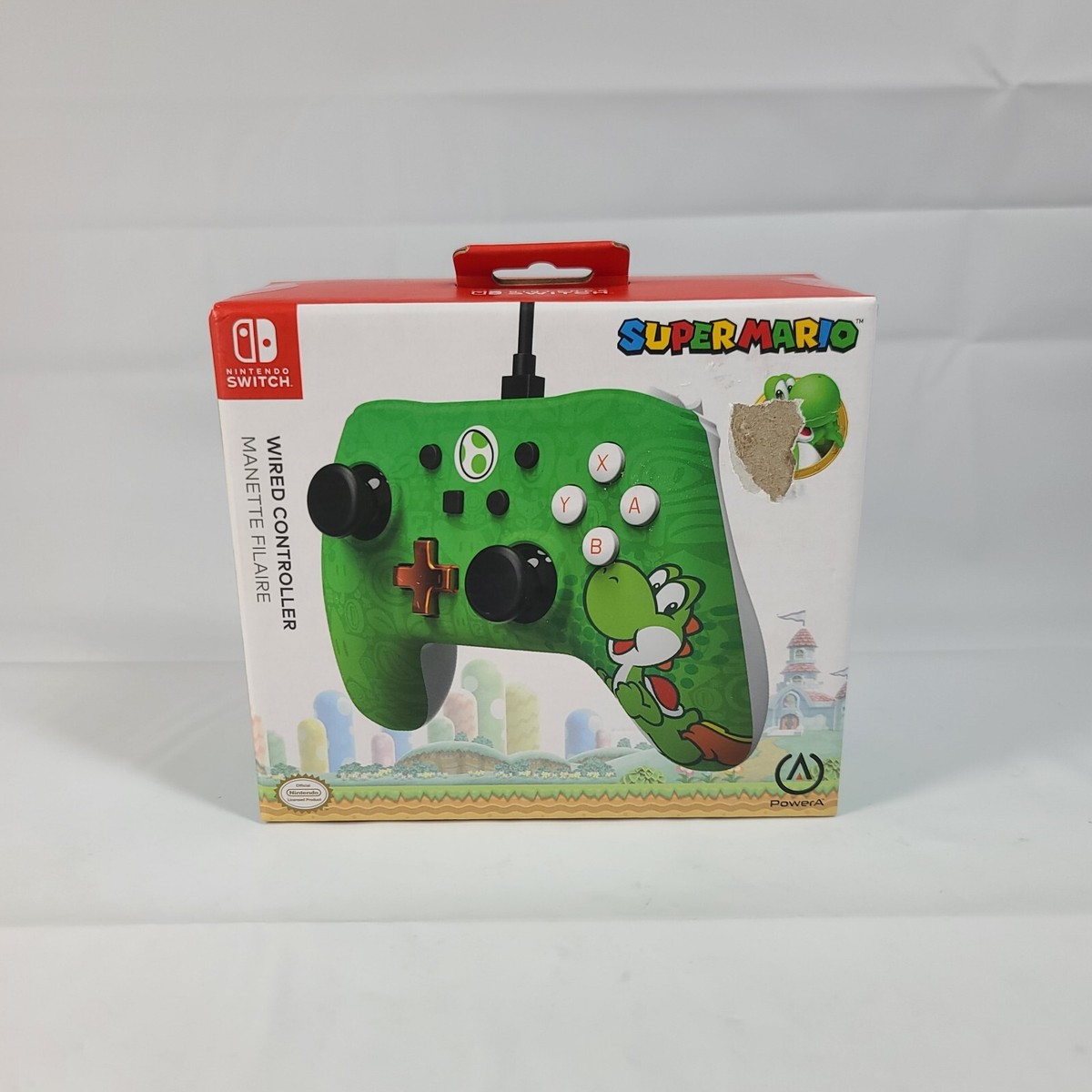 Nintendo Switch Wired Controller Super Mario YOSHI PowerA