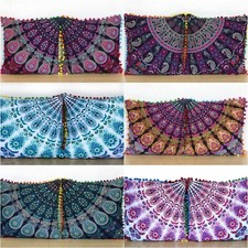 Wholesale Lot 16x16 Inch Indian Cotton Home Decorative Cushion Covers 16 Pcs.