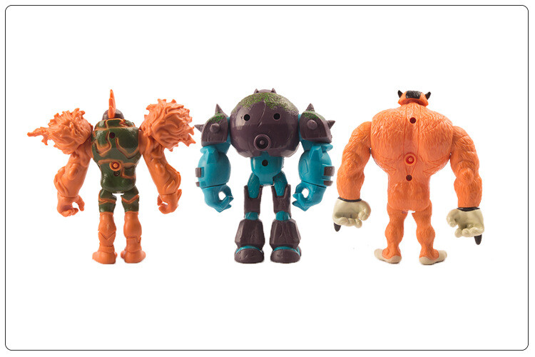 11PCS Ben 10 Action Figures Toy Set Tennyson Four Arms Heatblast Gift Cake Toppe