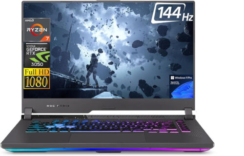 ASUS 2024 Newest ROG Strix G15 Gaming Laptop, 15.6" AMD Ryzen 7 RTX 3050,64GB - Photo 1/7