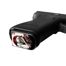 Calcomanías de vinilo placas base pistola Mag / paquete de 12