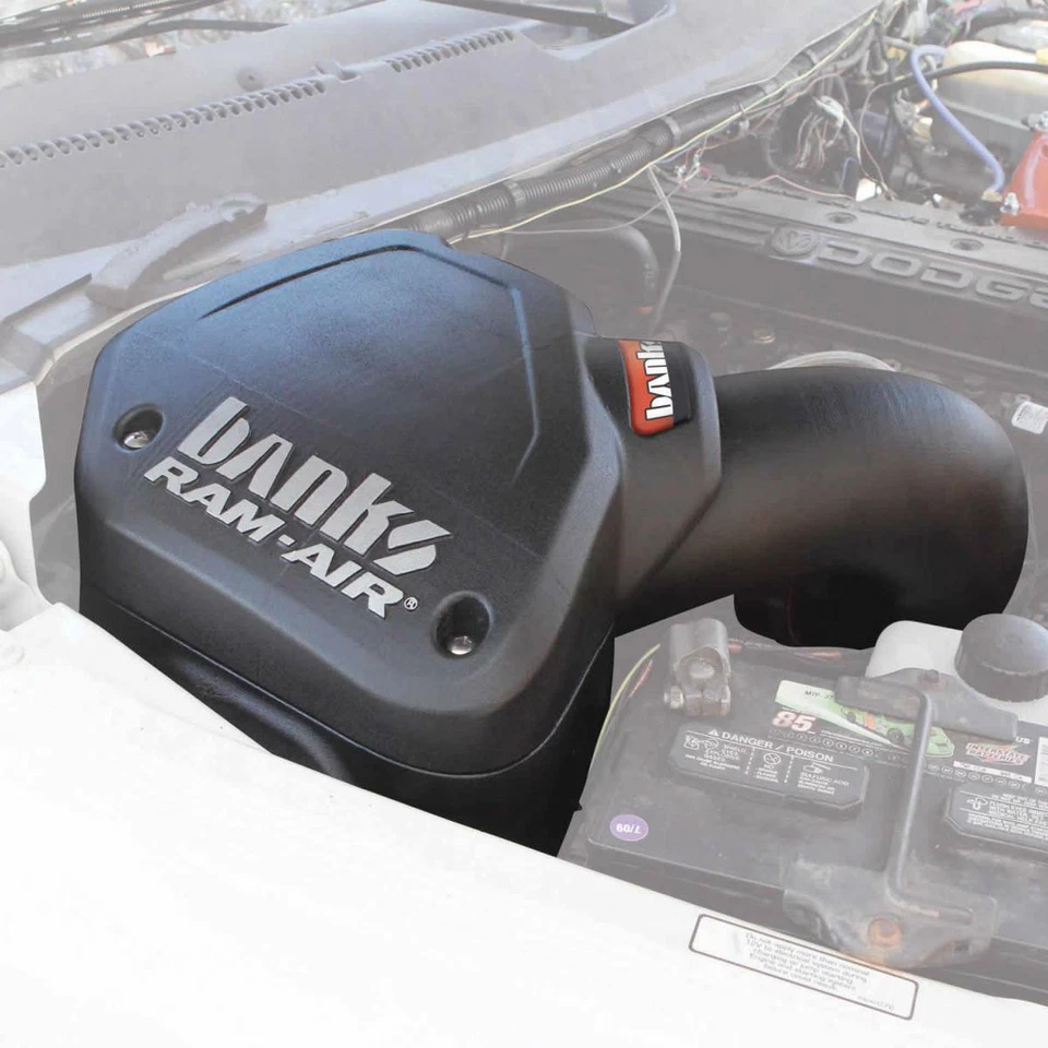 Banks Power Ram-Air Intake w/ Dry Filter Element For 94-02 Dodge Cummins 5.9L — 第 3/4 张图片