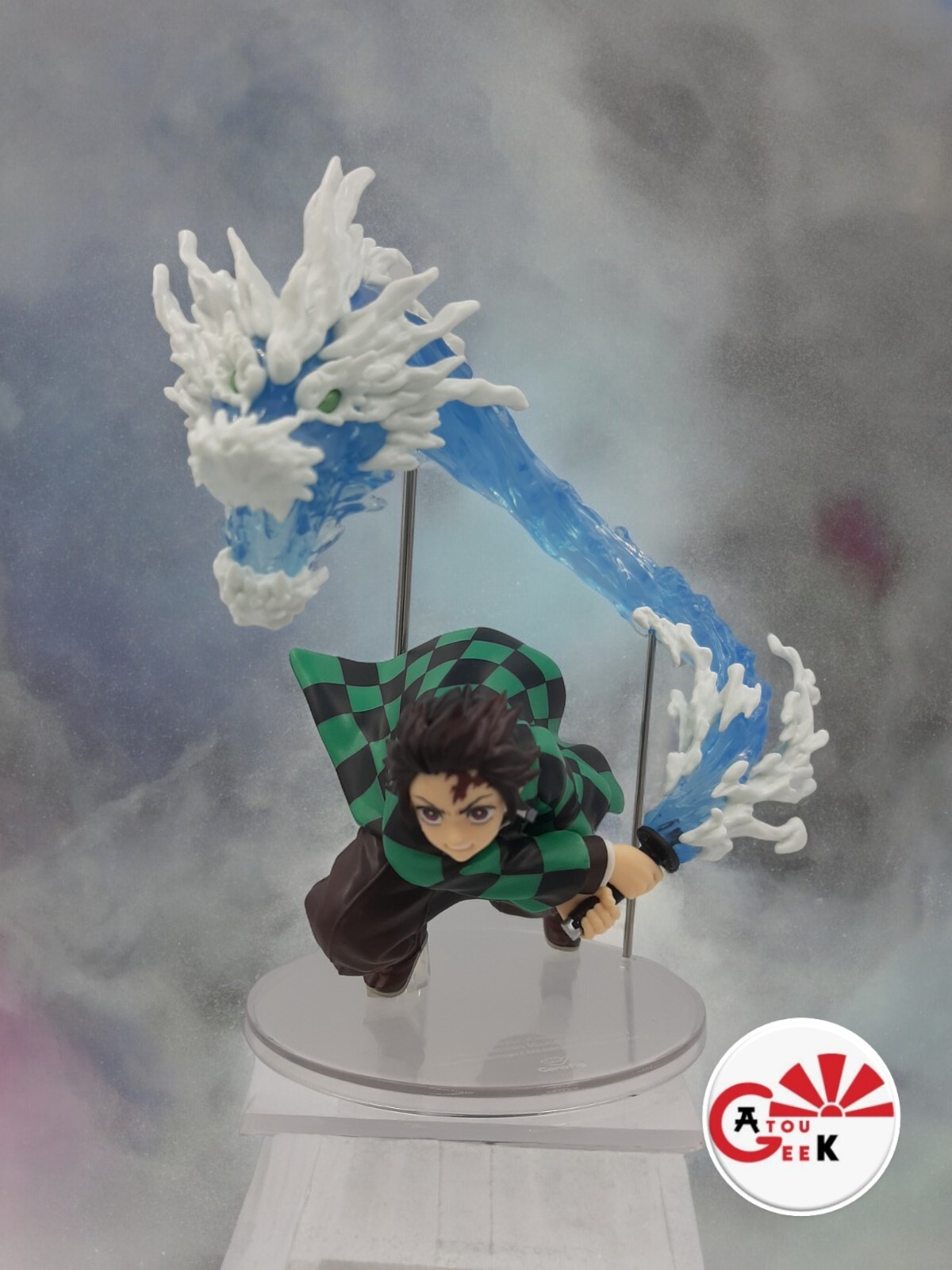 Figurine Demon Slayer Tanjiro Kamado Décoration Manga pour Bureau et Bureau Gaming