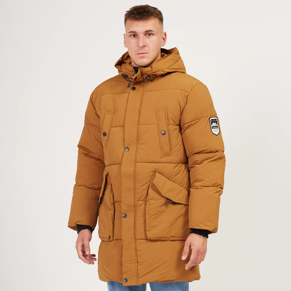 Indicode Herren Jacke Winterjacke lang Parka Winterparka Outdoor Wintermantel - Bild 3 von 4