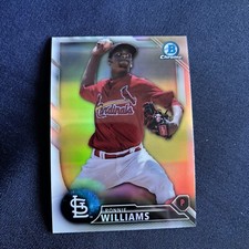 2016 Bowman Draft Chrome  Refractors #BDC163 Ronnie Williams Cardinals