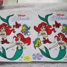 Disney's Little Mermaid 2 Sticker Sheets Ariel Flounder Sebastian Flowers Favors — photo 5