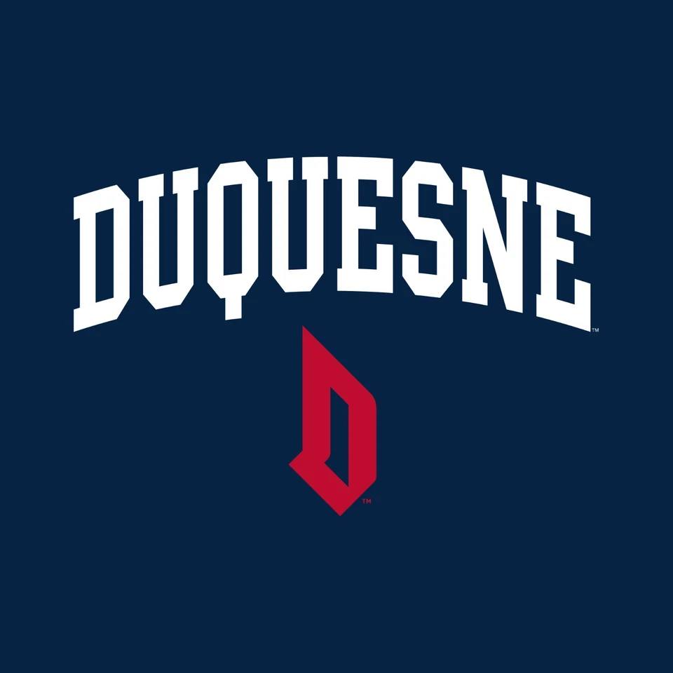 Duquesne Arch Logo Long Sleeve - Navy - Image 2 of 4