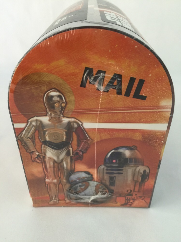 Star Wars Valentines Mailbox – Mit 16 Karten & Aufklebern, The Force Awakens Motive (Rey, BB-8)