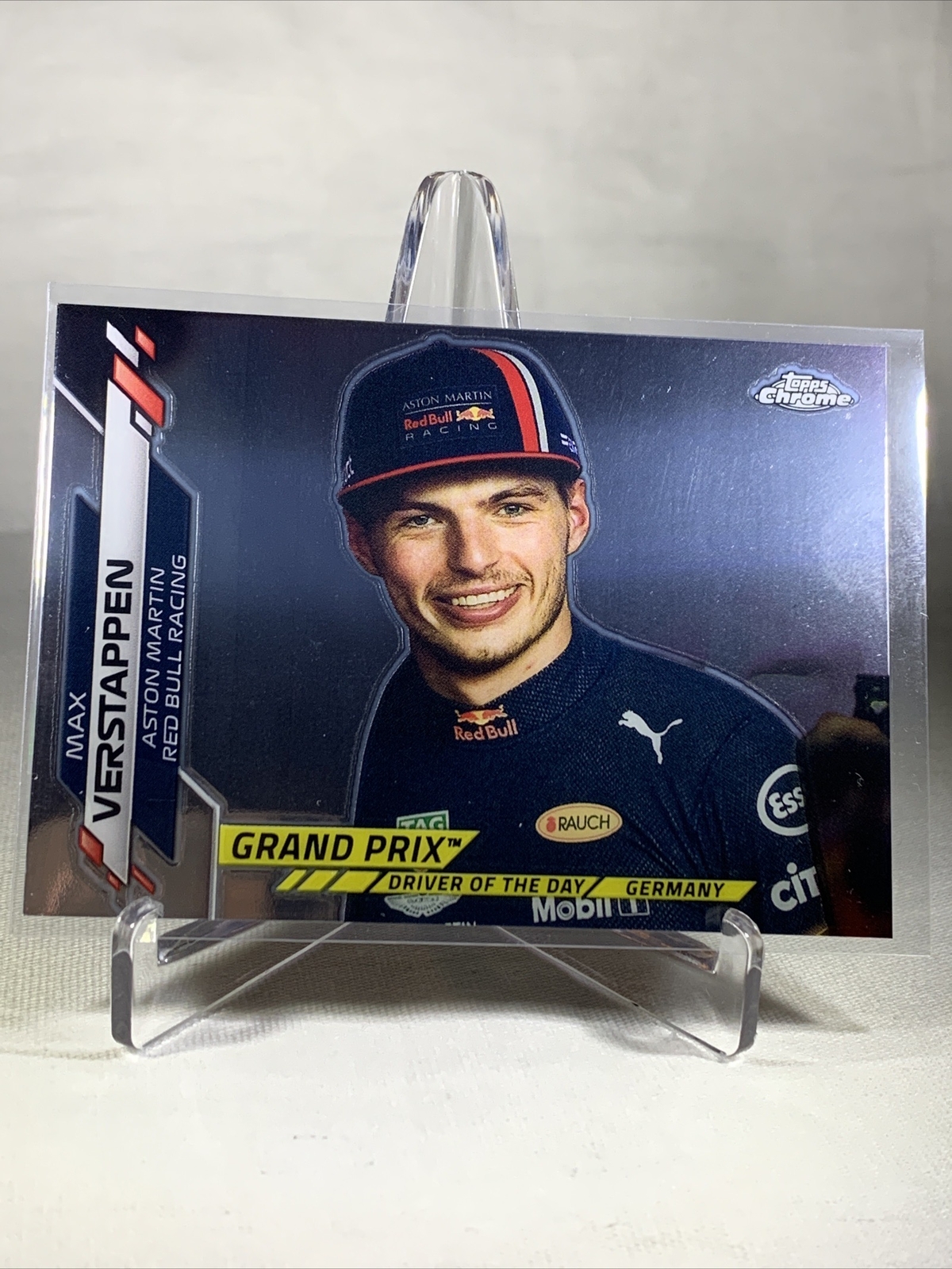 2020 Topps Chrome Formula 1 #164 Max Verstappen Grand Prix Driver of the Day