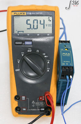 33859 PULS POWER SUPPLY, 5-5.5VDC, 3A, ASML 4022.476.01471 ML15