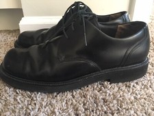 Rockport Men's Black Leather Dress Oxfords US 10.5 M M2858