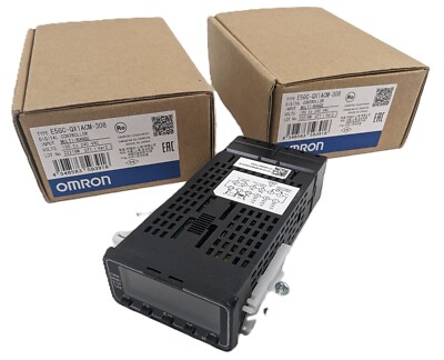 2 Omron E5GC-QX1ACM-308 Digital Temperature Controller Panel Mount Multi-Range