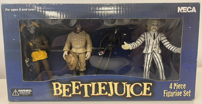 Neca Beetlejuice 4 Piece Figurine Set NIB | eBay