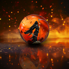 Bowling Ball DEATH STRIKE boule de bowling pour Spare Strike Funball avec motif