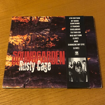 Soundgarden RUSTY CAGE cd limited Edition Digipack Chris Cornell Grunge Nirvana