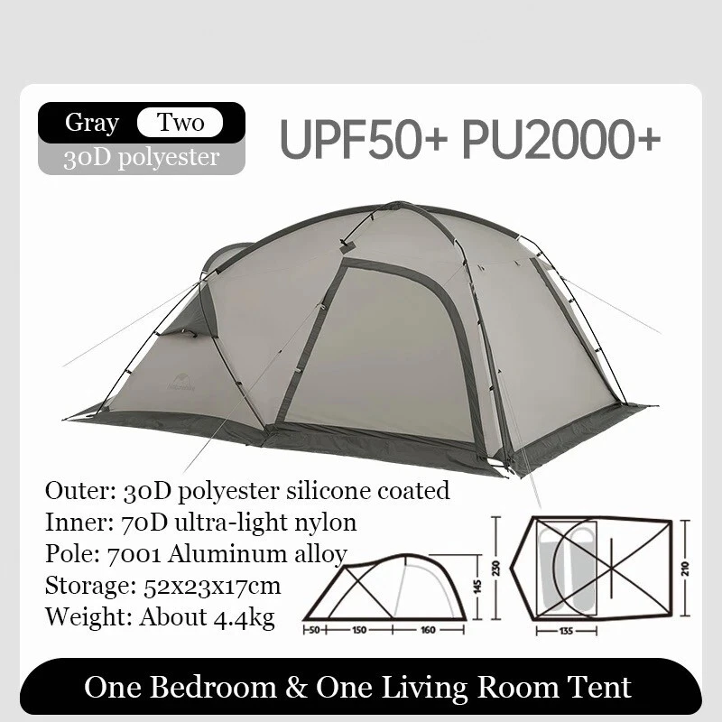 Camping Tent 2 Person 4 Season Winter With Stove Jack Vent Two Man Hunting Light