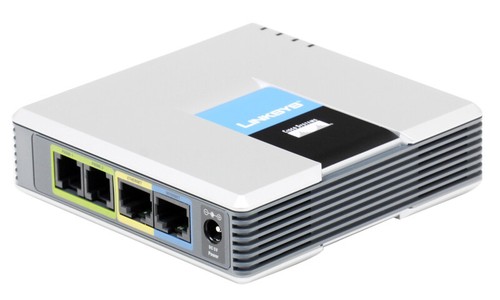 Adaptateur téléphonique Linksys Cisco SPA2102 VoIP G.729 G.711 avec 2 fax analogiques FXS T.38 - Photo 3/5