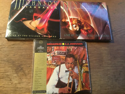 J. J. Johnson [3 CD Alben]  Quintergy - Live At The Village Vanguard + Broadway
